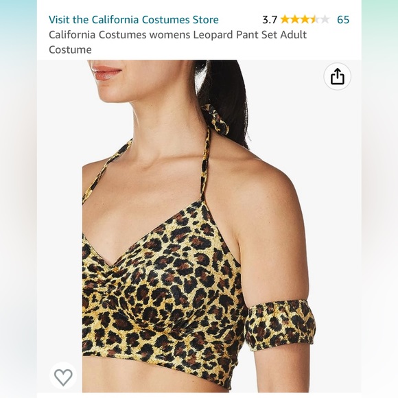 Never worn leopard pant set - XL - Picture 3 of 4